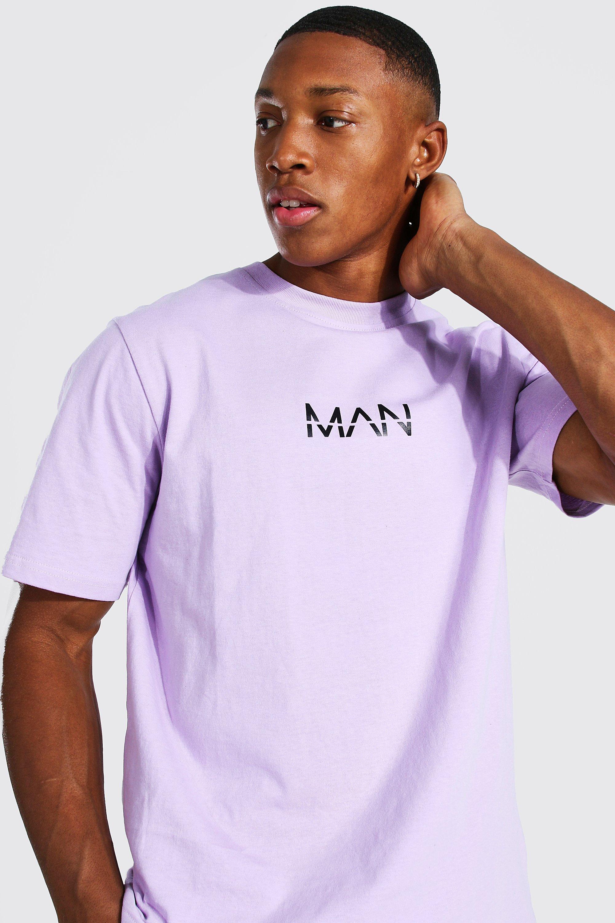 Original Man Print T shirt boohoo